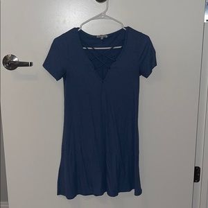 Criss Cross Charlotte Russe T-shirt Dress